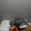 Inflatable Floating Dock with Wood Grain EVA, Non-Slip Water Floating Dock Swim Platform with Detachable Ladder Swim Deck Raft Water Platform for Lake Pool Ocean