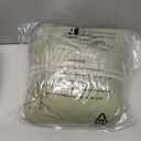 Sage Green 75x81in Mattress Topper And 29x19in size Pillow Case