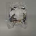 Halloween 1st Highchair Banner,Ghost Black White Birthday Decorations,Spooky One Decor,Black Themed Baby Birthday Party (Black White Ghost Highchair Banner)