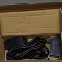 125 VAC Foot Switch, 2 x 6.56 FT Cords, Recessed Foot Pedal Control Switch with 2 Outlet, Recessed Socket with Wire Connector, Hands-Free Control for Temporary Power