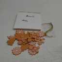 Shellwei 24 Pcs Gingerbread Man Ornaments Christmas Tree Ornaments Bulk Gingerbread Christmas Tree Decorations Rustic Hanging Decor for Xmas Indoor Home