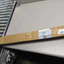 UNISHADES no Drill Cordless Roman Shades for Windows, 47" W 64" H - 100% Blackout - Linen - Beige