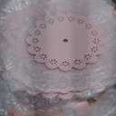 Fivenl 8 Pcs Cake Stand Pink Metal Dessert Table Display Set, 3-Tier Cupcake Stand, Cake Display Tower and Cookie Tray Rack Serving Tray for Birthday Party, Weddings, Baby Shower (Pink)