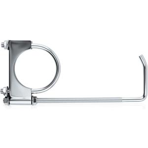 2.5 Exhaust Clamps with Hanger,Adjustable Car Exhaust Hangers & Clamp for Exhausts Pipe Fixing & Vibration Damping,Short Version Car Muffler Clamp for Exhausts System