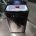 Aeitto Nugget Ice Maker 40Lbs/24H, Countertop Soft Chewable Ice Pebble Ice Machine, One-Click Operation, Auto Self-Cleaning Ice Makers with Scoop&Basket for Home, Office, Kitchen, Party (Black)