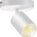 VANoopee Flush Mount LED Ceiling Spotlight Dimmable Adjustable Spotlight Directional Spot Lights Indoor Bright Can Accent Fixture for Living Room Bedroom - CRI90 Flicker Free 10W 800lm 4000K White