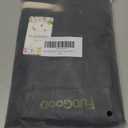 TLAENSON Boys Twill Cargo Pants Kids Drawstring Elastic Waist School Uniform Youth Joggers (14-16 Years, Black)