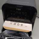 T-fal Infrared Air Fryer, 2x Faster Than Traditional Heating*, Large Air Fryer Toaster Oven Combo, 6 Qt Digital Touch Screen, 7-in-1 Cooking Functions, No-Shake Technology, 1550W, Black,