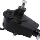 1 PC SHLPDFM Power Steering Pump Black Saginaw P Series Power Steering Pump 5/8" Keyway Style Shaft Compatible with GM Vehicles GMC Chevrolet Chevy Buick Oldsmobile Pontiac Chrome