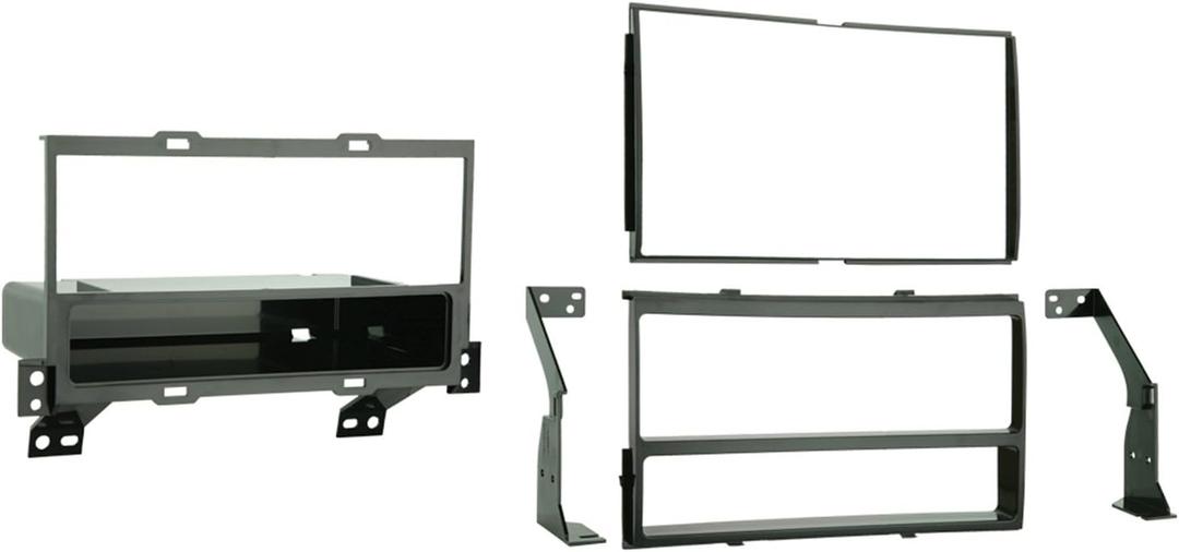Metra 99-7422 Single DIN/Double DIN Installation Kit for 2007 Nissan Sentra (Black)