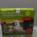 Foldable Telescoping Stool Portable, Retractable Stool for Adults, Upgraded Collapsible Folding Seats with Load Capacity 550lbs, Camping Stools for Adults (Green)