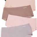 Calvin Klein Women's Invisibles Seamless Hipster Panties, Multipack, S