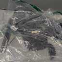 Halloween Yard Signs - 6 PCS Black Cat Decorations with Stakes for Outdoor Scary Silhouette with Glowing Eyes Waterproof Corrugated Plastic Lawn Decor