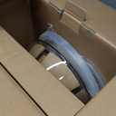 COOK WITH COLOR 12 Pc Glass Mixing Bowl Set with Lids – Borosilicate Glass Nesting Bowls for Cooking, Baking and Meal Prep, Gold Rim