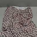 Teurkia Womens Summer Off Shoulder Blouse Floral Print 3/4 Sleeve Casual Chiffon Tops Shirts.M