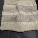 Levtex Home Reno Embroidered Burlap Throw Pillowб 20x20
