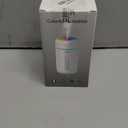 ZPP Humidifier for Bedroom Portable Mini Humidifier with 7-color Lights for Car,Home,Office,Travel with Night Light, Auto Shut-Off (320ml)