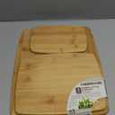 Farberware 3-Piece Kitchen Cutting Board Set, Reversible Chopping Boards for Meal Prep and Serving, Charcuterie Board Set, Wood Cutting Boards, Assorted Sizes, Bamboo (14"L x 11"W, 10"L x 8"W, 8"L x 5.5"W)