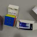 GAN 15 Maglev Speed Cube 3x3, GAN Magnetic Cube Perfectly Combines Weight, Magnet and Structure, 58.6g Ultra-Lightweight, Brain Teasers Puzzle Cube for Kids Adults, Flagship Speedcube UV Coated