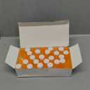 Juvale 50 Pack Empty Pill Bottles with Caps for Prescription Medication, 6-Dram Plastic Medicine Containers (Orange)