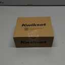 Kwikset Casey Interior Passage Door Handle, Lever For Closet and Hallway Doors, Reversible Non-Locking Handle Lever, Matte Black , with Microban Protection (1 Pack)