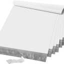 Fuxury Large Poly Mailers 19x24 Inch 100 Pack,Self Adhesive Shipping Bags for Clothing,Waterproof Shipping Envelopes Mailers Poly Package Bags for Small Business,Flexible Mailing Bags White