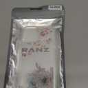 RANZ Case for iPhone 15, Anti-Scratch Shockproof Series Clear Hard PC + TPU Bumper Protective Cover Case for iPhone 15 (6.1") - Pink Flower Peony