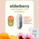 Alpha & Omega Nutrition Elderberry 500mg, with Vitamin C, Zinc and Echinacea, Supports Health Immune System, Antioxidant Protection, Non GMO, 60 Tablets, 2 Month Supply
