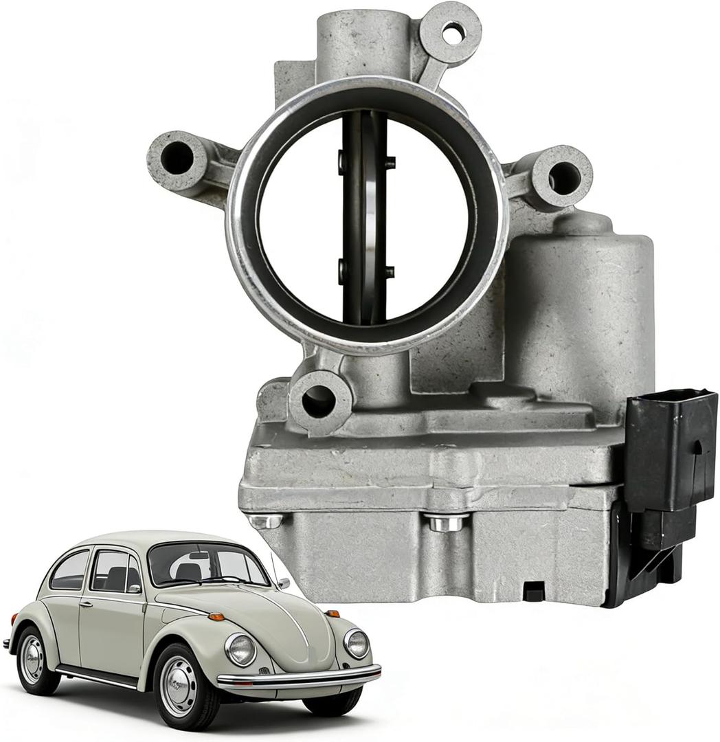 Kessocco 03G128063T 03G128063S 03G128063D A2C59515371 Electronic Throttle Body for 2009-2014 VW Beetle Golf Jetta A3 2.0 TDI Diesel