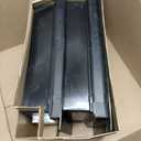 8" x 16" Automatic Foundation Vent for Ventilating Crawl Space Replacement Auto Air Vent, Black, 2 Pack