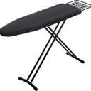 Ironing Board Full Size, RAINHOL 54"x13" Heavy Duty Compact Ironing Board with Iron Rest, Heat Resistant Cover with Ultra Thick Padding, Height Adjustable Sturdy Iron Stand, Black