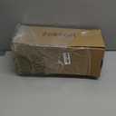 Zakkart Cat Perch for Window Sill with Bolster - Orthopedic Hammock Design with Premium Hardwood & Robust Metal Frame - Cat Window Seat for Large Cats and Kittens - Dark Stained Wood Gray Bed, 24''W