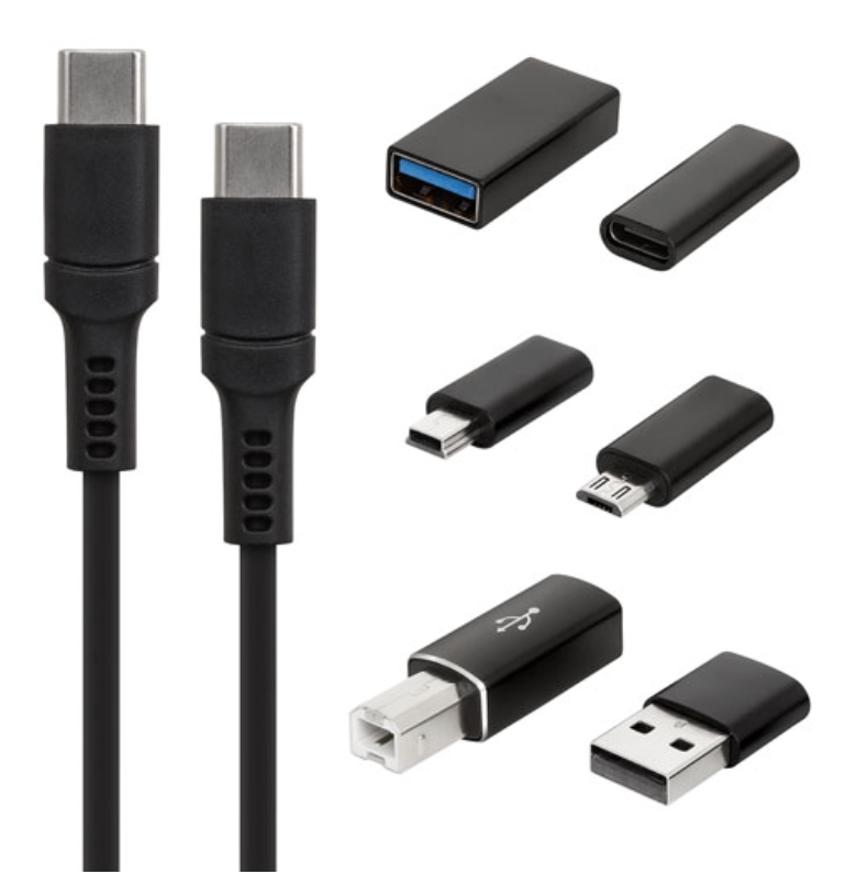 Helix 1.8m (6 ft.) 60W USB Cable with Universal Adapter Kit (ETHCKIT)