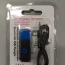 USB Bluetooth Adapter, Bluetooth USB Audio Receiver Wireless Adapter for Home/Car Stereo System, Portable Speakers with AUX in & 3.5mm Cable (Black)