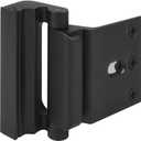 Home Security Door Reinforcement Lock Upgraded Front Door Locks for Kids Safety Withstand 800 lbs Metal Child Proof Door Latch Lock for Inside Door Top Extra Flip Lock High Deadbolt Lock Home Defender