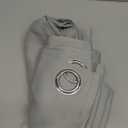 YoungsTex Light Grey Blackout Curtains 45 Inches Long for Kitchen Bedroom Window - Thermal Insulated Short Drapes with Grommet Darkening Privacy for Bathroom, 2 Panels, 42 x 45 Inch