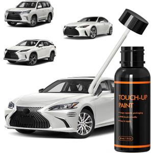 062 White Pearl Touch Up Paint for Lexus, DIY Car Paint Scratch Repair Kit, Automotive Paints, Quick & Easy Fix Scratch Repair for RX/ES/GS/LS/IS/LX