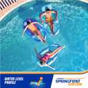 SwimWays Spring Float Premium XL Recliner Chair, Inflatable Pool Floats Adult with Fast Inflation, 25% Larger Than Recliner, Supports Up to 300 lbs