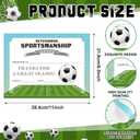 Motipuns 48pcs Soccer Award Certificates End of Season Soccer Team Awards Sports Ceremony Paper Achievement Certificates School Student Reward Teacher Class Motivation Supply 8.5x11inch