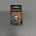 Duracell CR1216 3V Lithium Battery, 1 Count Pack, Lithium Coin Battery for Key Fob, Car Remote, Glucose Monitor, CR Lithium 3 Volt Cell