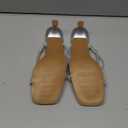 IDIFU IN2 Rhinestone Heels Strappy Low Kitten Square Open Toe Mule Heels Wedding Bridal Prom Party Dress Shoes for Women Comfortable Dressy Formal Sparkly Slip On Heeled Sandals 9