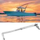 Outboard Motor Steering Link, Adjustable 265 315mm, Stainless Steel, Universal for to Engine