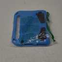 MENZO Fire HD 10 Tablet Case for Kids (13th/11th Generation, 2023/2021 Release), Lightweight Handheld Shockproof Case Built-in Screen Protector with Handle Stand, Blue