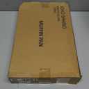 Nonstick Muffin & Cupcake Pan Set (2 Pack) - 12 Cup Regular + 24 Cup Mini Muffin Tins | Heavy Duty Gold Carbon Steel, Rust-Resistant, Easy Release