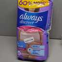 Always Discreet Adult Diapers for Women, Incontinence Underwear, Postpartum Essentials, Disposable Briefs, Max Absorbency, Bladder Leak Protection, Large, 28ct