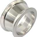 2.5" to 3" Exhaust Flange Adapter,Turbo Exhaust V-band Adaptor Flange CNC(2-1/2"ID to 3"ID)
