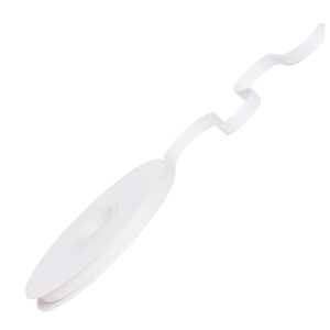 Ribest Off White Velvet Ribbon 5/8 Inch Continuous 10 Yards Christmas Ribbon for Gift Wrapping Wreath Christmas Tree Party Decoration Crafts Home Decor Bouquets, Pack Of 2