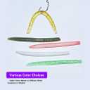 2 x Worm Soft Plastic Bait for Wacky Rig Fishing Lures 10pcs, 5inch (dark green)