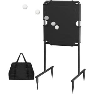 Garbuildman Baseball Strike Zone Target for Plastic Balls, Portable Metal Frame Pitching & Hitting Training Tool for Outdoor
