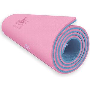 Hatha Yoga Extra Thick TPE Yoga Mat - 72"x 32" Thickness 1/2 Inch -Eco Friendly SGS Certified - With High Density Anti-Tear Exercise Bolster For Home Gym Travel & Floor Outside
